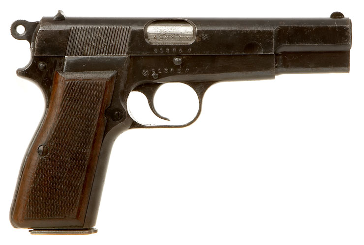 Deactivated WWII Nazi Browning (FN) Hipower Pistol
