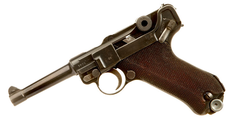 Deactivated WWII Nazi PO8 Luger