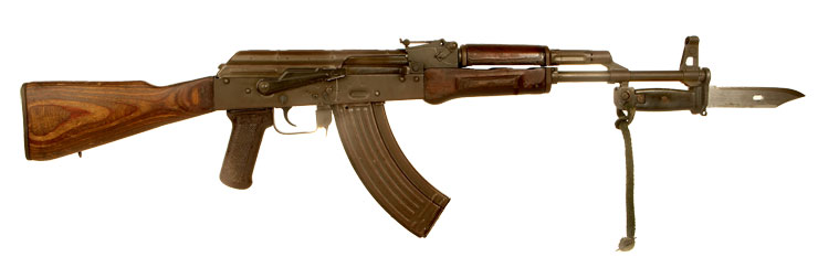 Due in Deactivated Vietnam era, Russian made Kalashnikov AK47 Assault Rifle