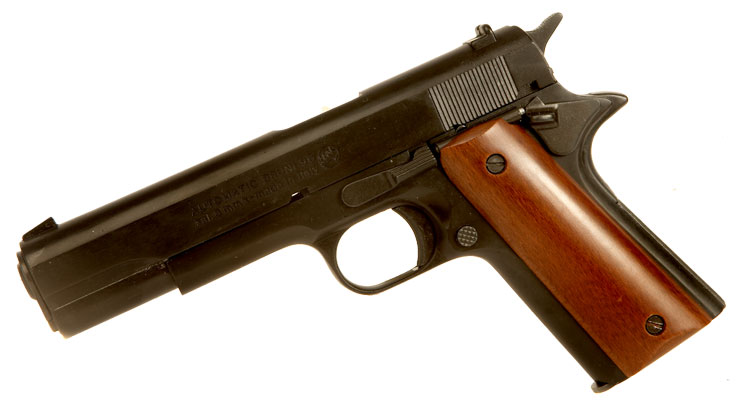 Bruni Colt 1911A1 blank firing pistol.
