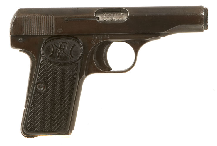 Deactivated Old Specification Browning Pistol Model 1910