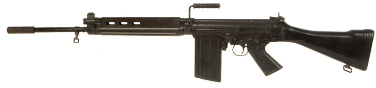Deactivated Old Spec FN FAL Rifle