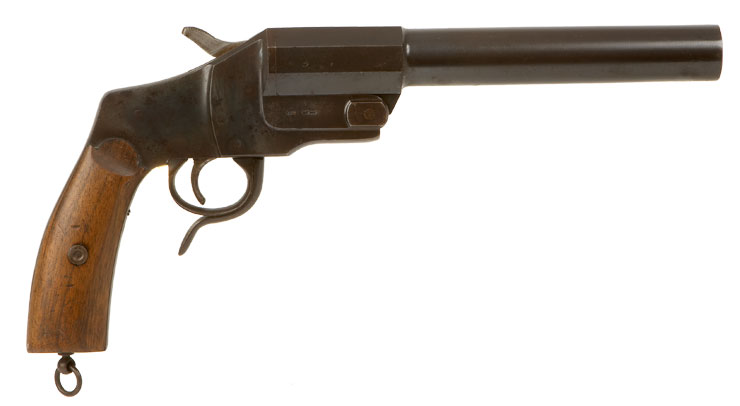 WWI German Hebel Flare Pistol Model M1894 with Provenance