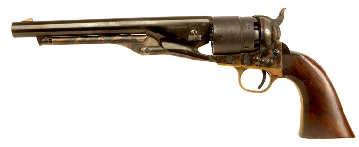 Deactivated Italian Colt 1860 Army Model .44 Revolver