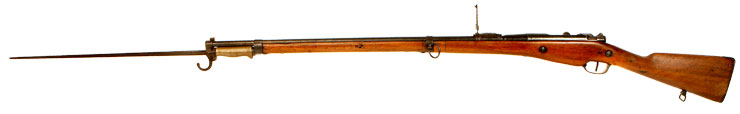 Deactivated First World War French Military Berthier MLe 1907-15 rifle