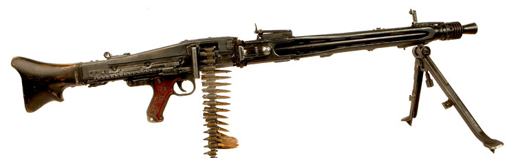 Deactivated WWII Nazi MG42 Machine Gun