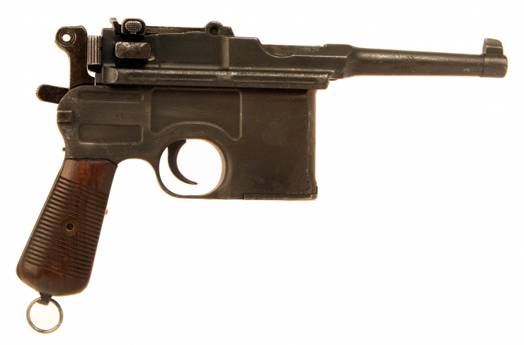 Deactivated WWII Era Mauser C96 Bolo