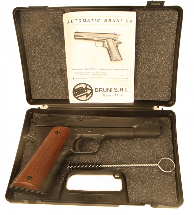 Bruni Colt 1911A1 blank firing pistol