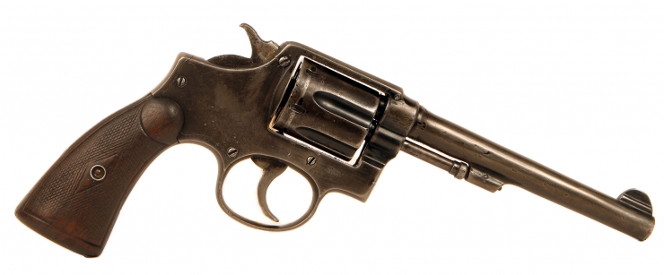 Deactivated Argentine contract police revolver