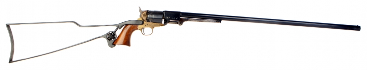 Deactivated Colt 1851 Navy Buntline .44 Revolver