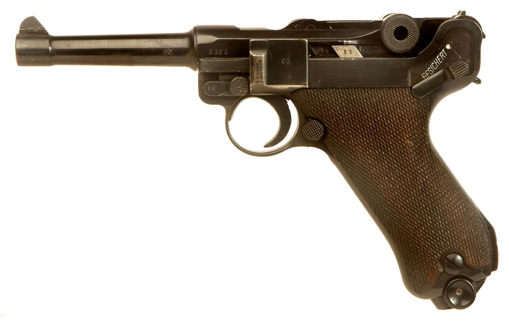 Deactivated WWII Nazi PO8 Luger BYF 41