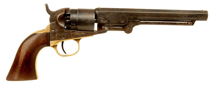 US Civil War Era Colt 1862 Pocket Navy Percussion Revolver