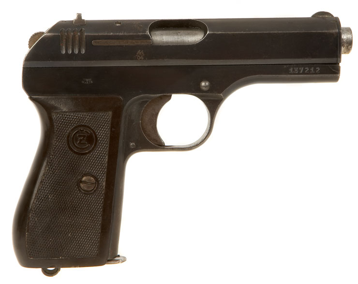 Deactivated Nazi CZ27 Pistol
