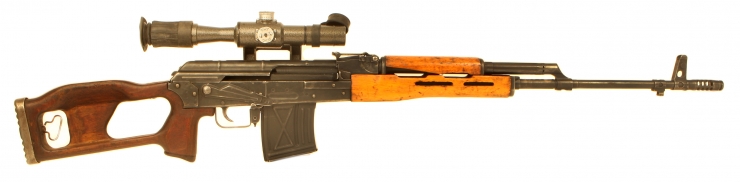 Deactivated Dragunov Sniper Rifle