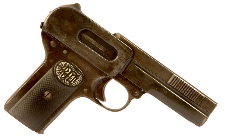 Deactivated WWI Dreyse Pistol