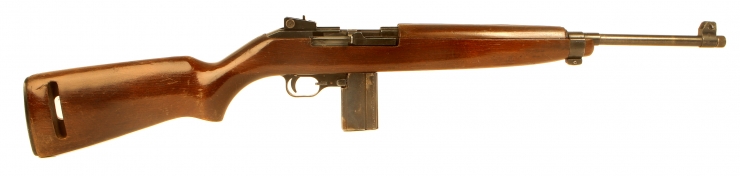 Deactivated Erma Werke M1 Carbine .22 Semi Automatic Rifle