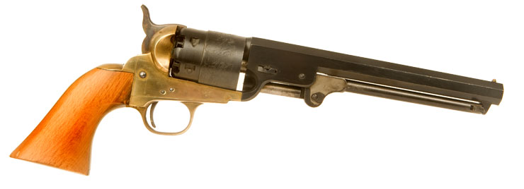Deactivated Italian Colt 1851 Navy Revolver