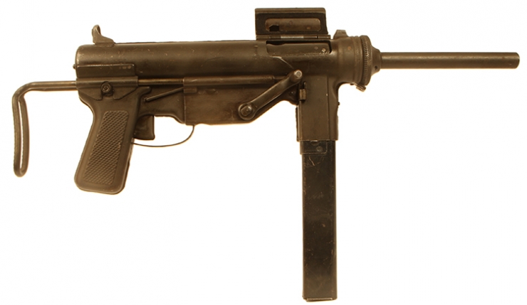Deactivated WWII M3 Grease Gun