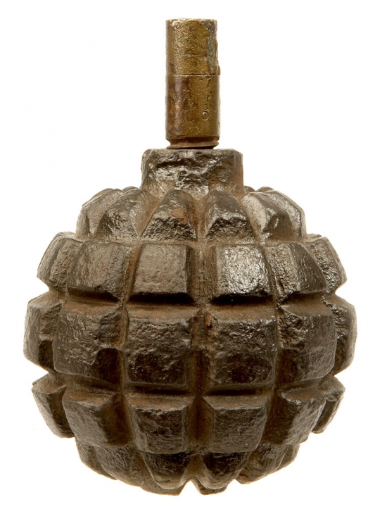 WWI German Fragmentation Hand Grenade