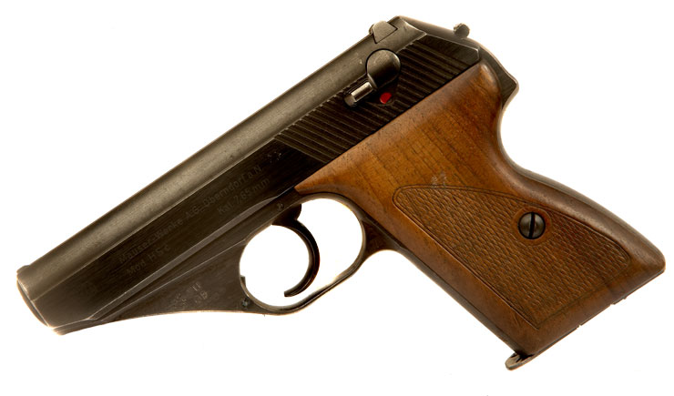 Deactivated WWII Nazi Mauser HSC Pistol