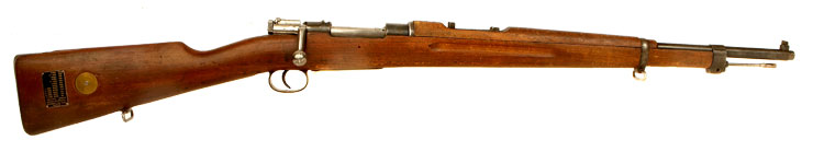 Deactivated WWII Swedish military Husqvarna M38