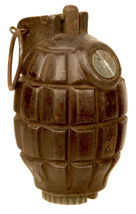 Inert WWII British No36M Mills Grenade