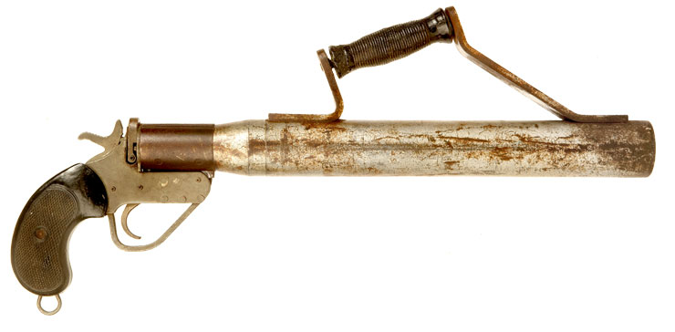 British WWII era manufactured Schermuly line thrower