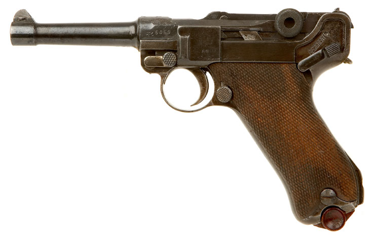 Deactivated WWII Nazi Luger