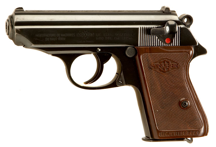 Deactivated Walther PPK By Manurhin Chambered in 7.65mm.