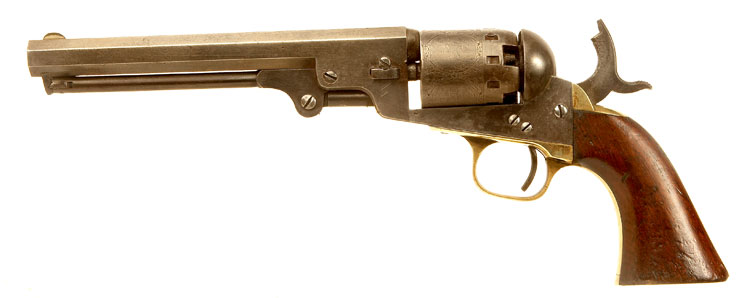 US Civil War Manhattan .36 calibre percussion revolver.