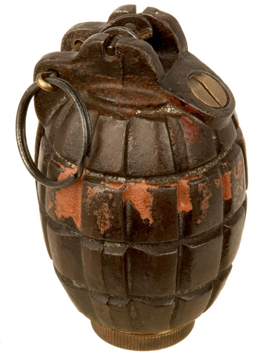 Inert WWI No23 MKI Mills Hand Grenade (Mills Bomb)