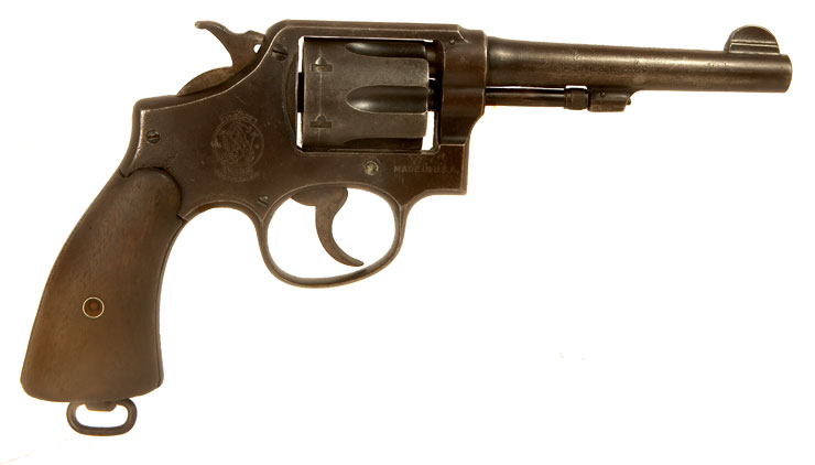 Deactivated WWII Smith & Wesson .38 M&P Revolver - Lend Lease