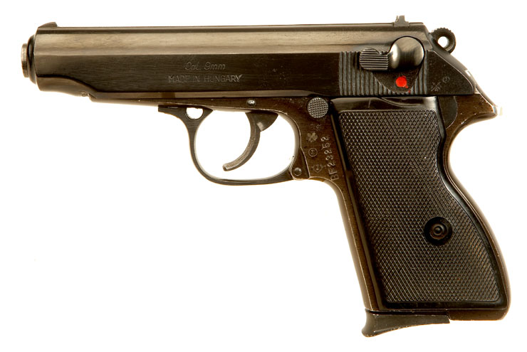 Deactivated Hungarian made Walther PP(PA-63) .