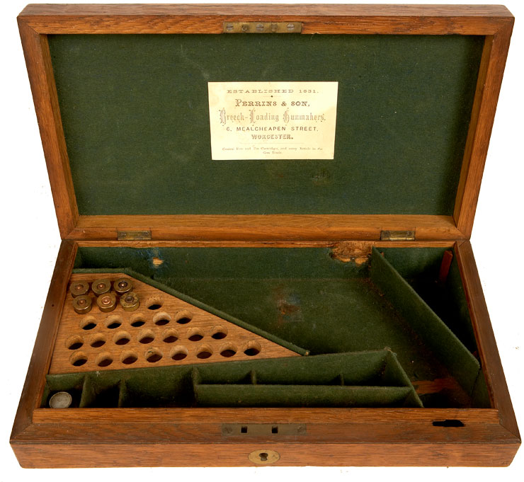 An Extremely Rare Perrins & Son Revolver Box