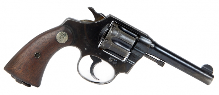 Deactivated Colt Police Positive .38 Revolver