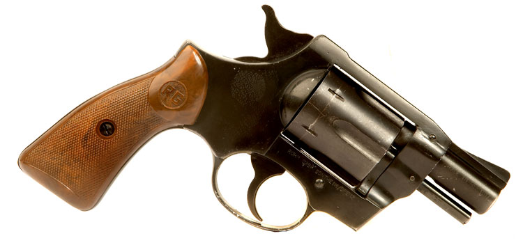 Deactivated Rohm .38 Snub Nose Revolver