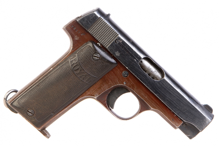 Deactivated WWI Royal - Ruby Pistol