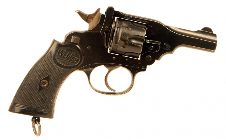 Deactivated Webley MK4 Safety .38 Revolver