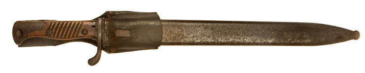 First World War German army S98/05 S Butcher - Saw Back bayonet
