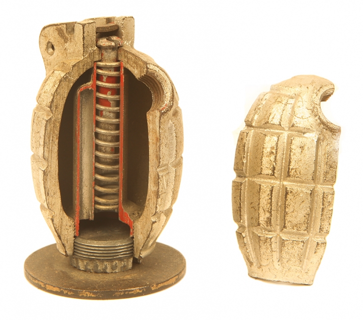 Inert WWII No36M Instructional Mills Grenade