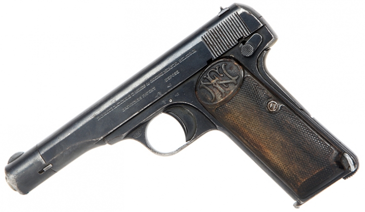 Deactivated WWII Era Shanghai Police marked Browning 1922 Pistol