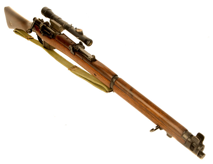 Deactivated WWI SMLE Sniper Rifle