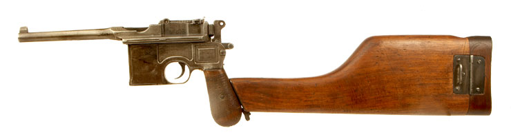 Mauser C96 Shoulder Stock / Holster