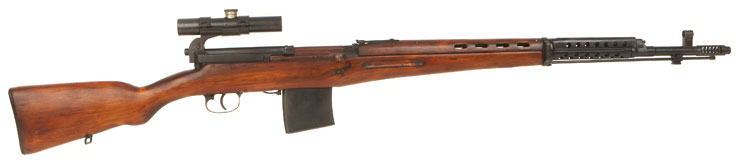 Deactivated Rare Russian WWII SVT 40 Sniper Rifle