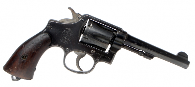 Deactivated WWII US Smith & Wesson .38 M&P Revolver