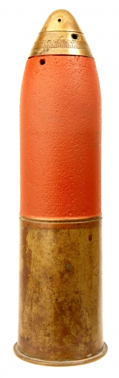 RARE WWI Turkish 75mm Howitzer Shell