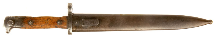 Very Rare Steyr manufactured M1904 Bayonet & Scabbard made specifically for the Ulster Volunteer Force (U.V.F.)