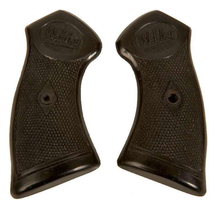 Webley MKIV (4) .38 Revolver Bakelite Grips