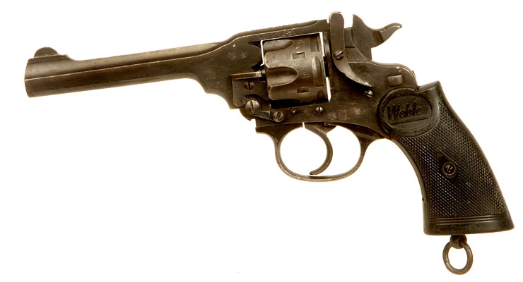 Deactivated Webley MK4 .38 Revolver