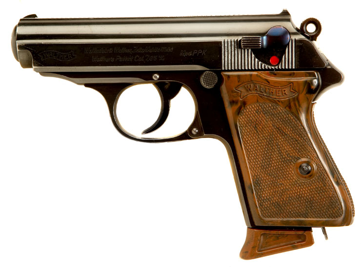 Deactivated WWII Nazi Walther PPK (Polizei Pistole Kriminal) in 7.65mm calibre